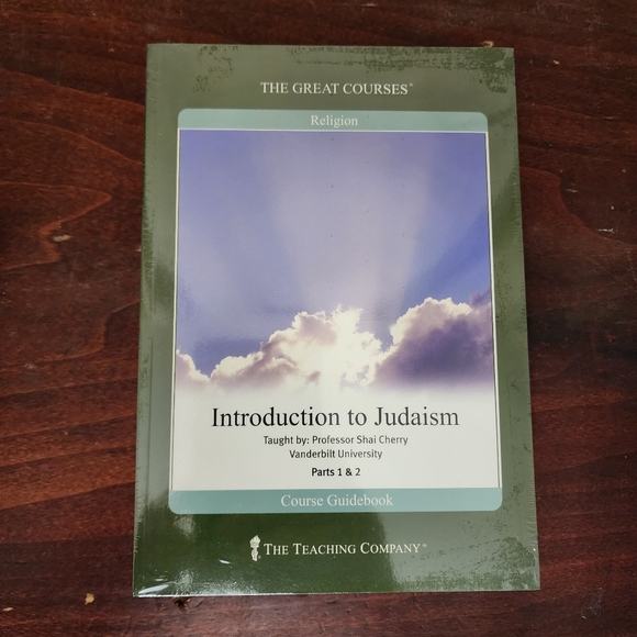 The Great Courses Introduction To Judaism Part 1 & 2 Cds + Guidebook / Cherry - Picture 2 of 5